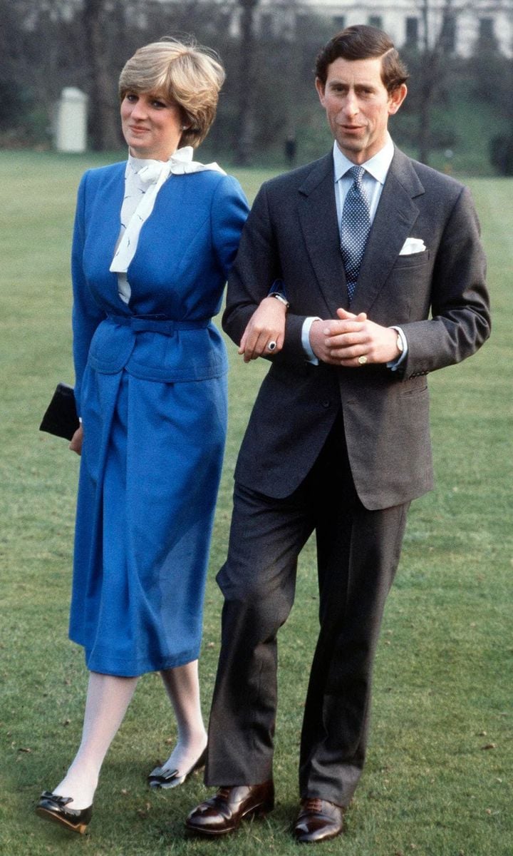 royals wearing Pantone's classic blue