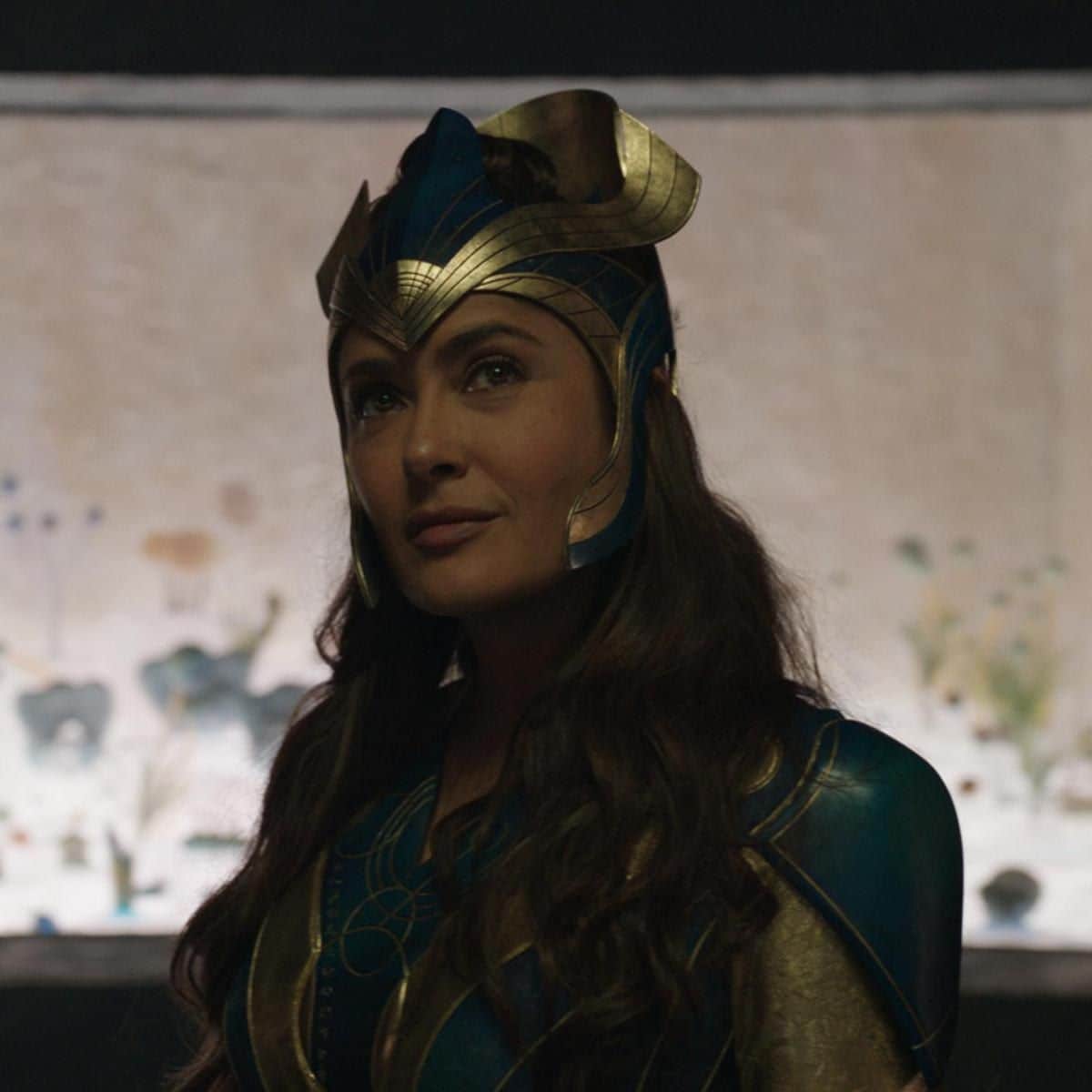 Salma Hayek plays Ajak in Marvel Studios' Eternals