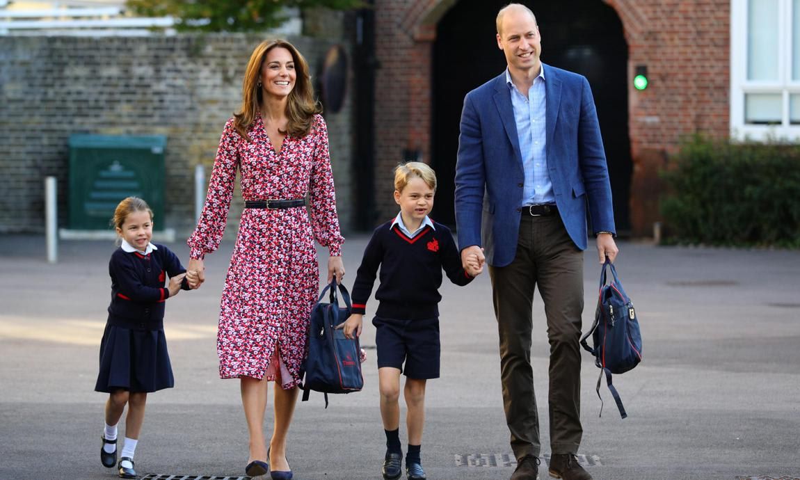 Princess Charlotte's First Day Of School