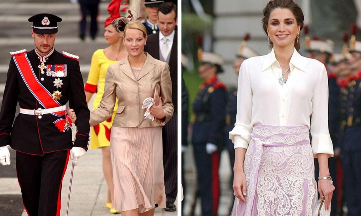 King Felipe and Queen Letizia wedding guests