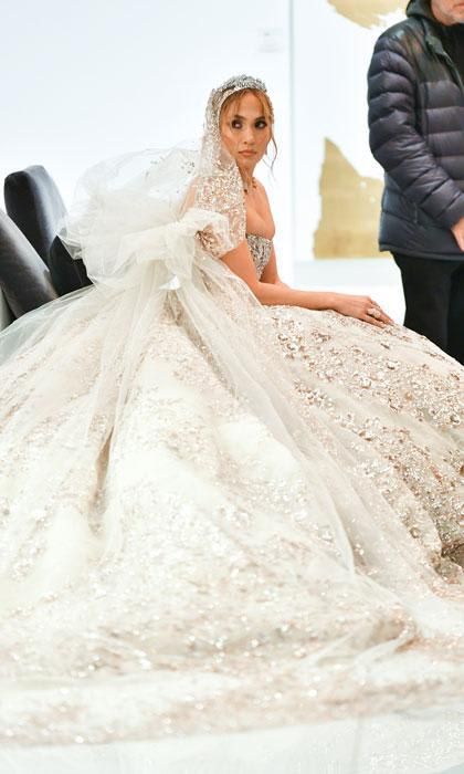 Jennifer Lopez wedding dress