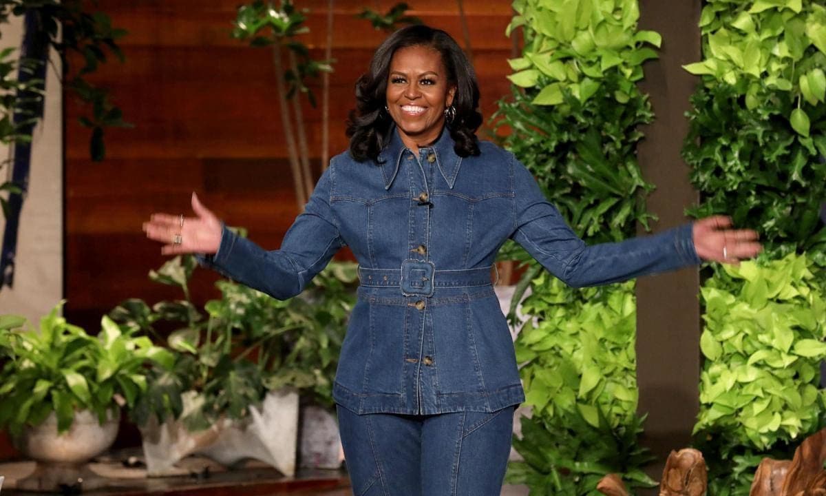 Michelle Obama joins Ellen DeGeneres for a final appearance on the talk show