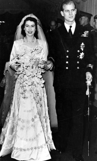 Queen Elizabeth and Prince Philip have been married for 72 years