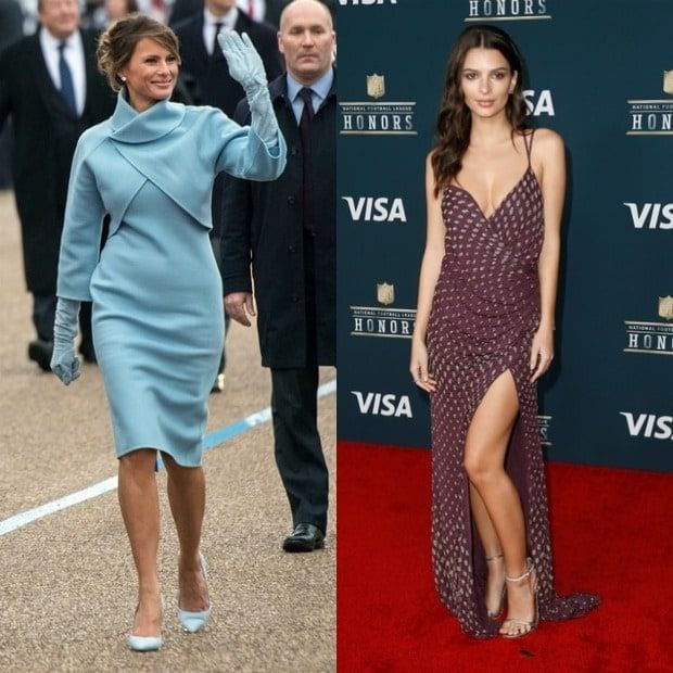 The first lady tweeted, "Applause to all women around the world who speak up, stand up and support other women! @emrata #PowerOfEveryWoman #PowerOfTheFirstLady."
Photos: Getty Images