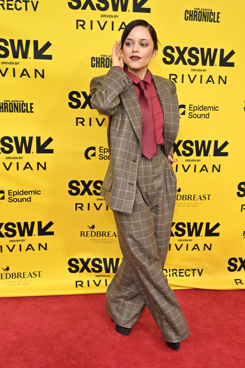 AUSTIN, TEXAS - MARCH 08: Jenna Ortega attends the world premiere of "Death Of A Unicorn" during the 2025 SXSW Conference and Festival at The Paramount Theatre on March 08, 2025 in Austin, Texas. (Photo by Marcus Ingram/Getty Images)