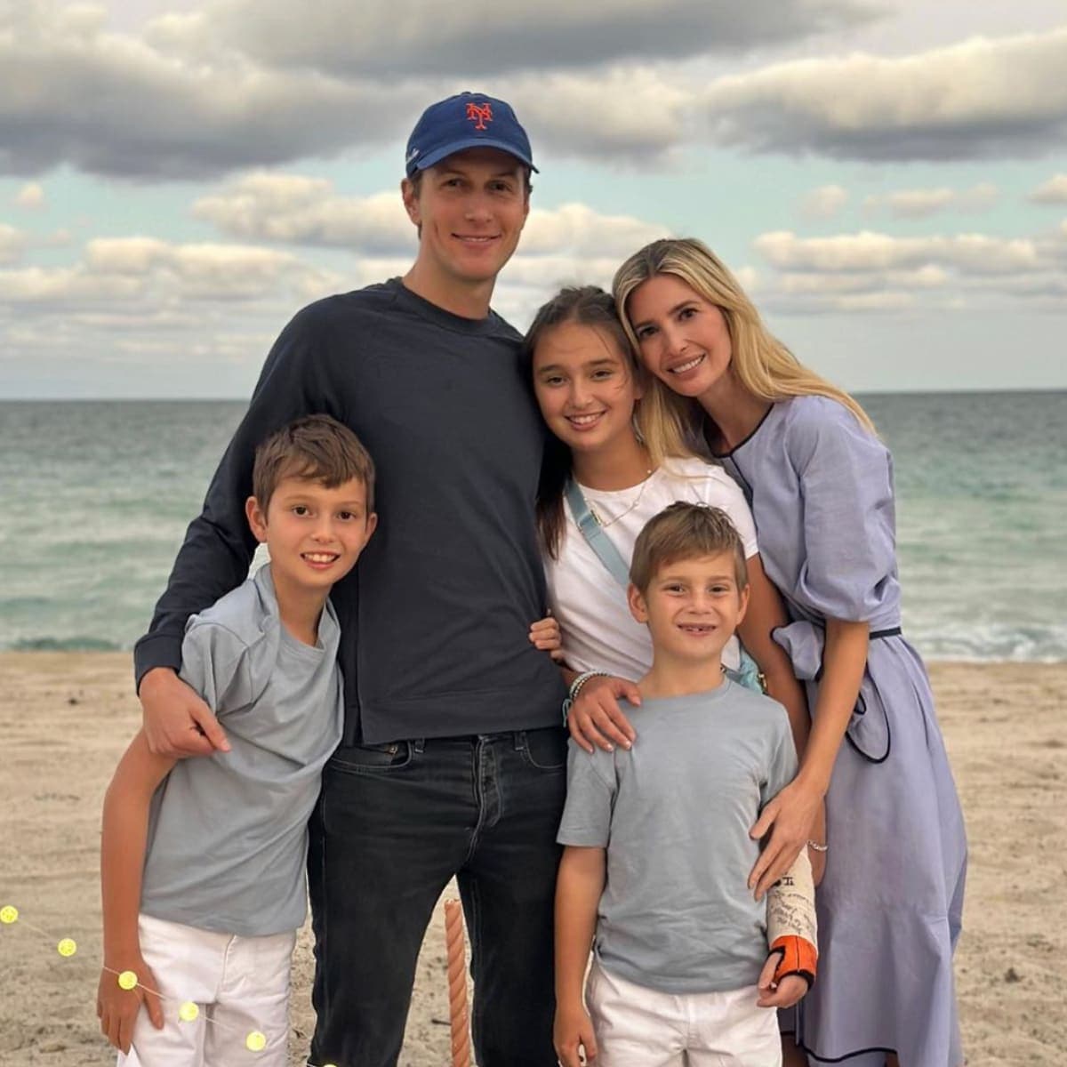 Ivanka Trump and her family in Miami