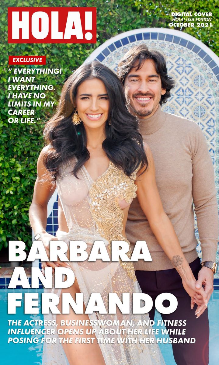 Barbara de Regil Digital Cover HOLA! USA