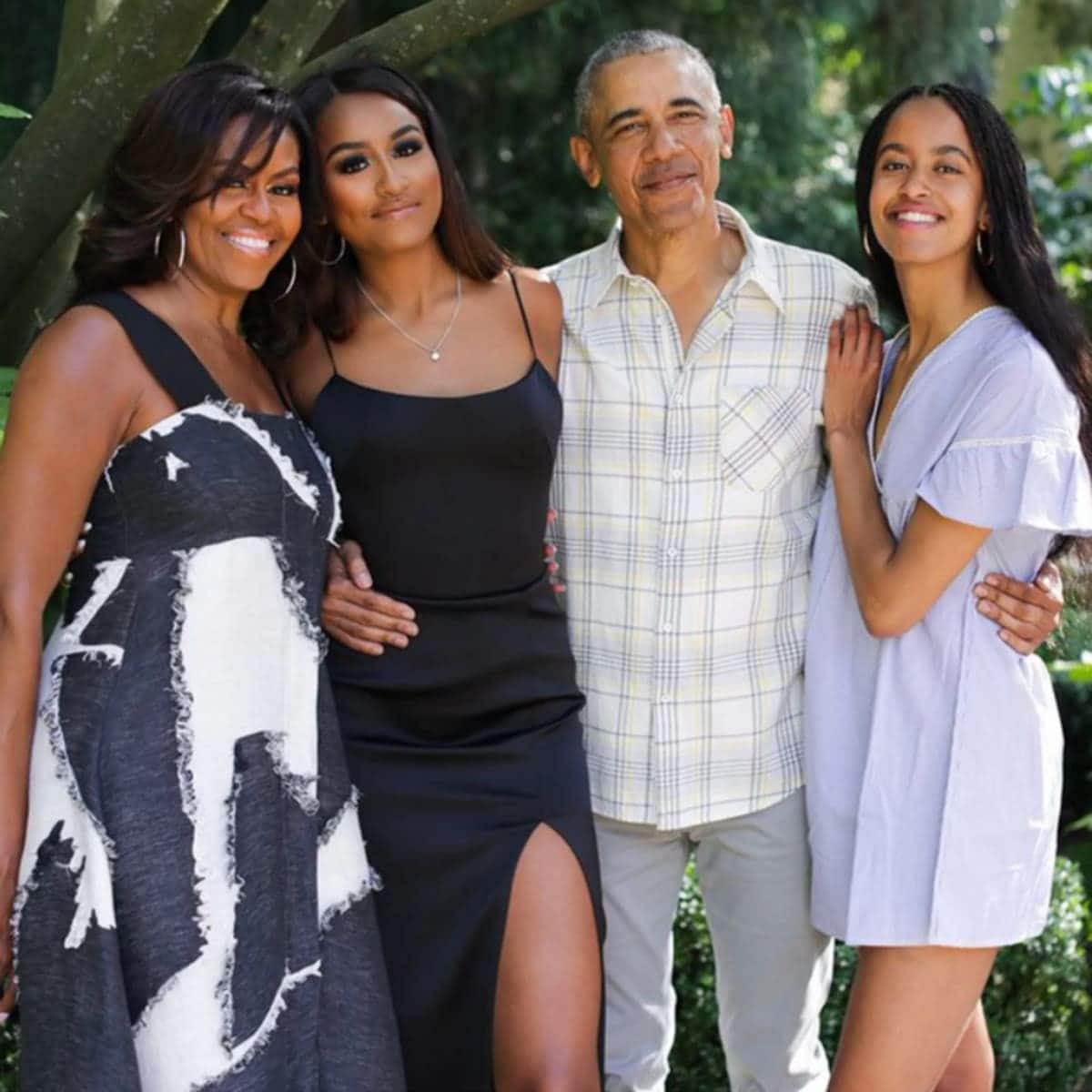 The Obamas in Hawaii