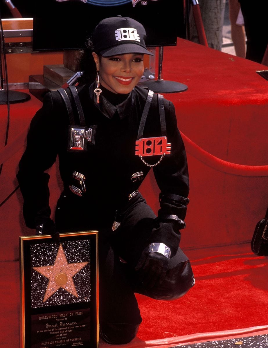 Janet Jackson received a Hollywood Walk of Fame Star on April 20, 1990 