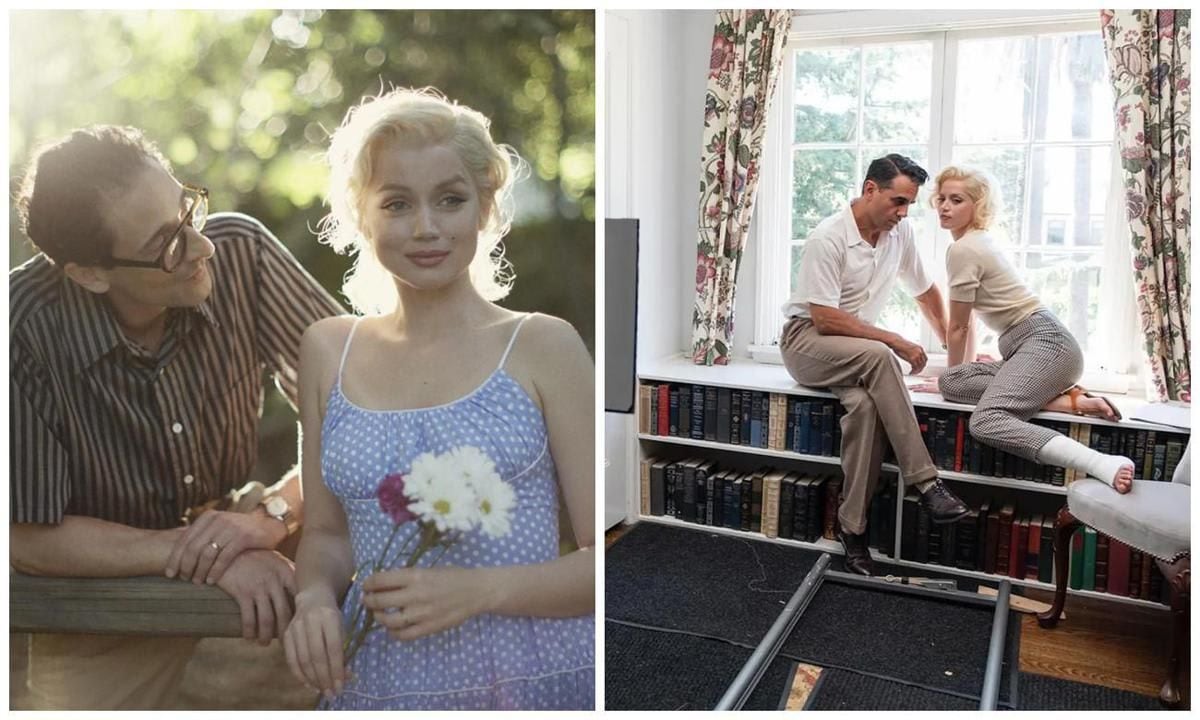 Ana de Armas shares behind the scenes snaps on the set of Marilyn Monroe’s upcoming biopic ‘Blonde’