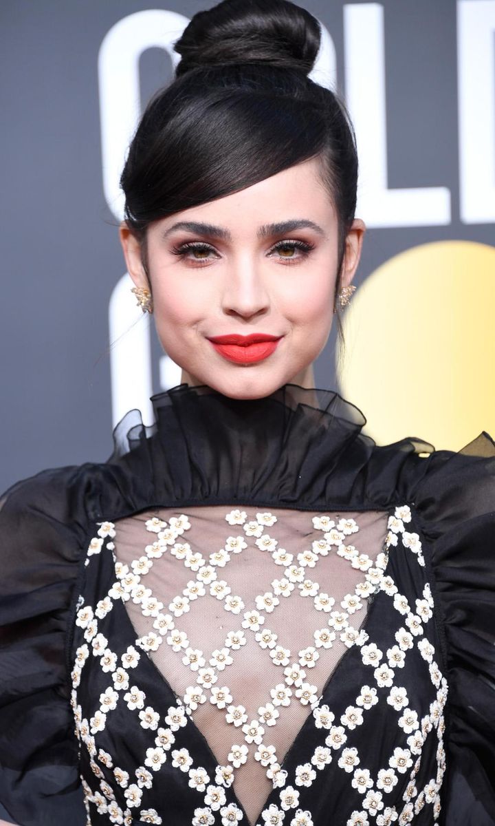 Sofia Carson attends the 76th Annual Golden Globe Awards