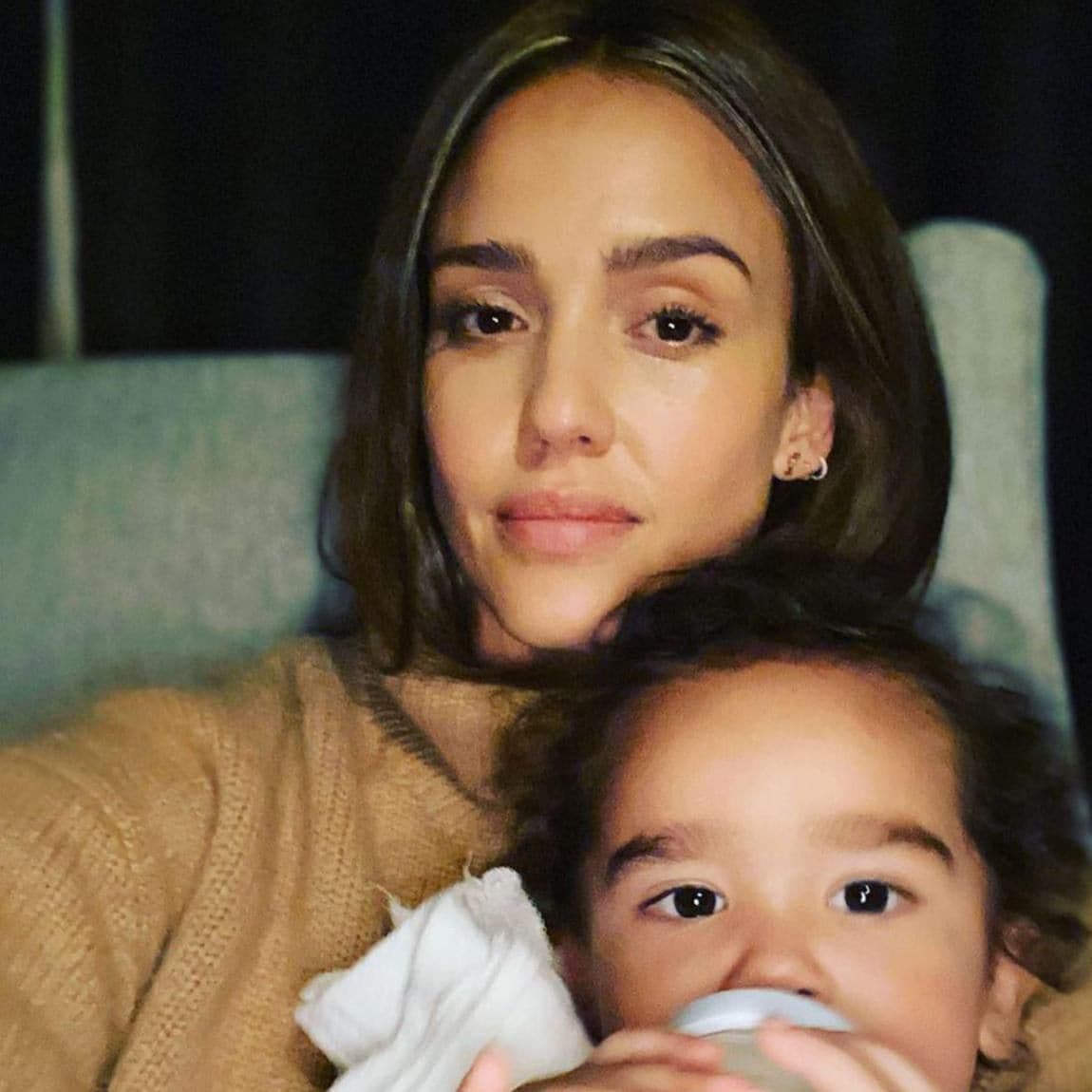 Jessica Alba with son Hayes