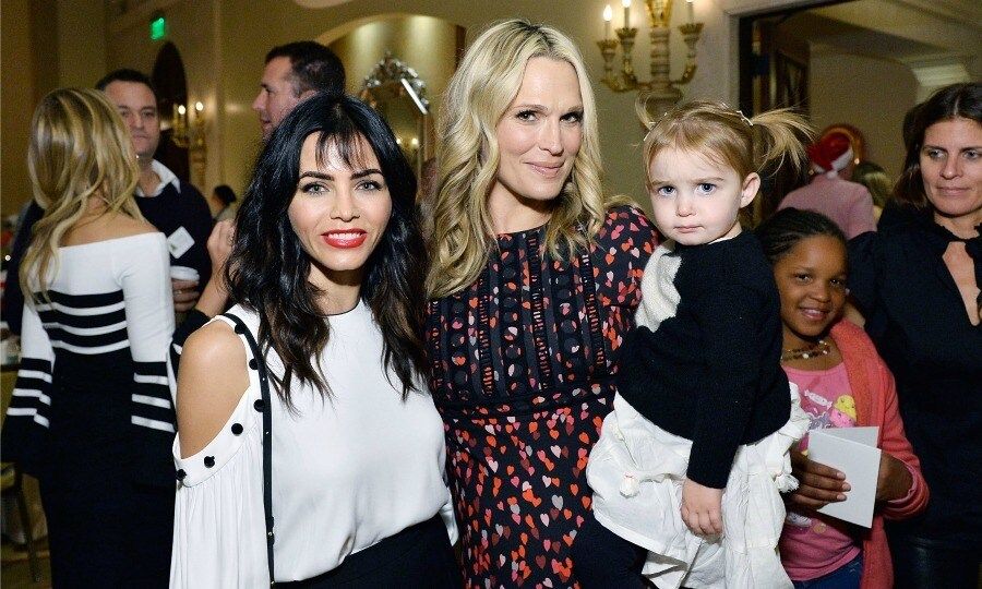 December 18: Jenna Dewan Tatum and Molly Sims were moms on a holiday mission during the Baby2Baby holiday party presented by Old Navy at Montage in Beverly Hills.
Photo: Stefanie Keenan/Getty Images for Baby2Baby