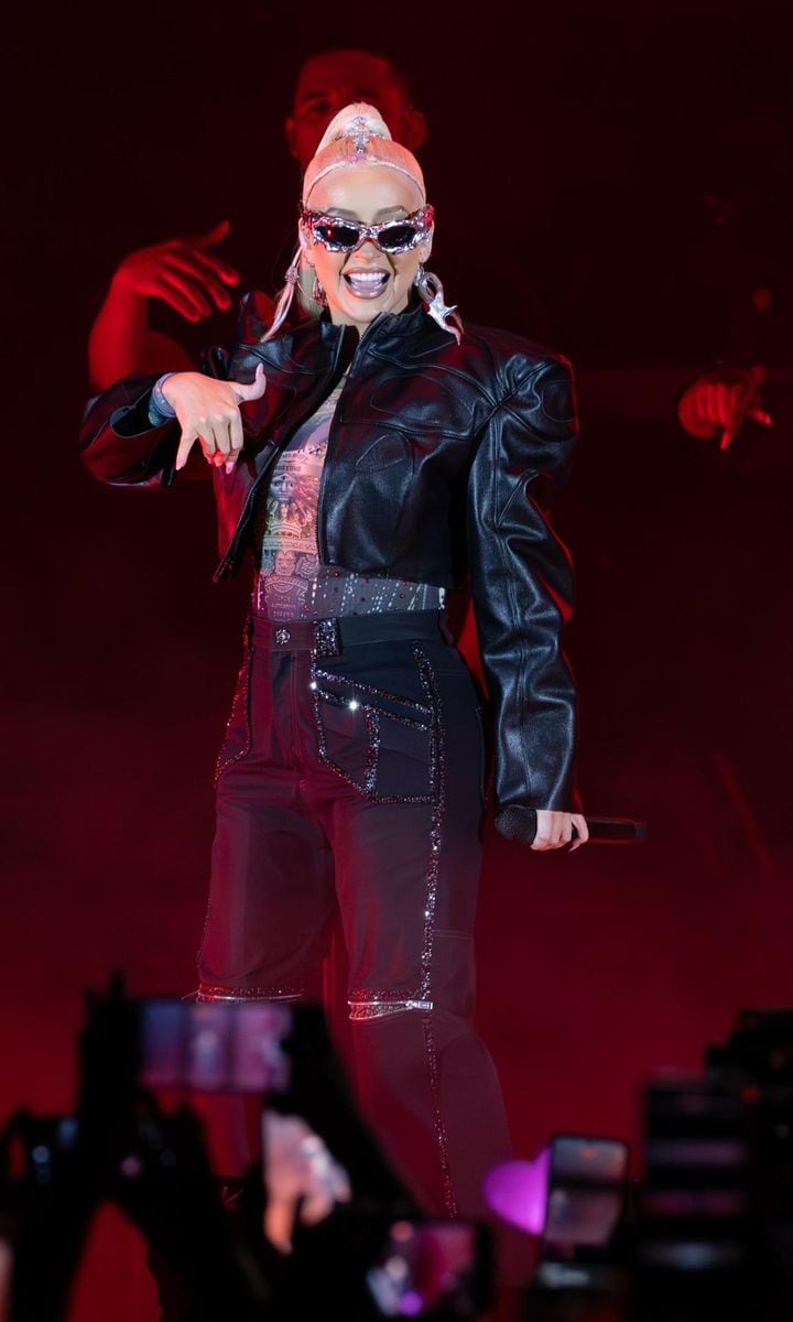 Christina Aguilera Performs At Rishon Lezion Live Park