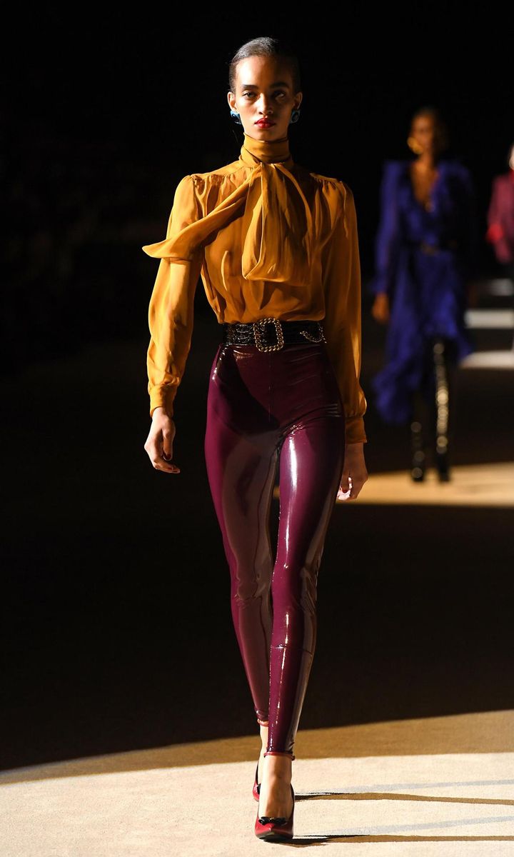 Ellen Rosa - Saint Laurent : Runway - Paris Fashion Week Womenswear Fall/Winter 2020/2021