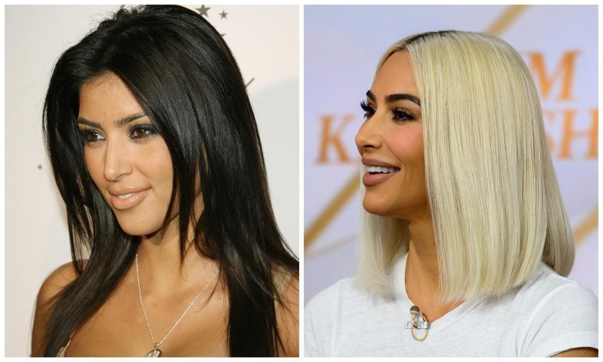  Kim Kardashian 2006 vs 2022 