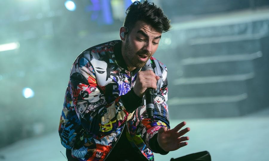 Joe Jonas of DNCE rocked out on stage at the Times Square New Year's Eve celebration from Waterford in New York City.
Photo: Waterford Crystal