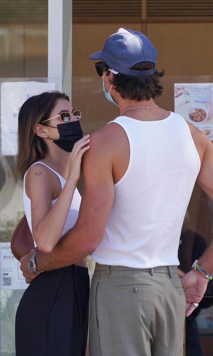 Kaia Gerber and boyfriend Jacob Elordi