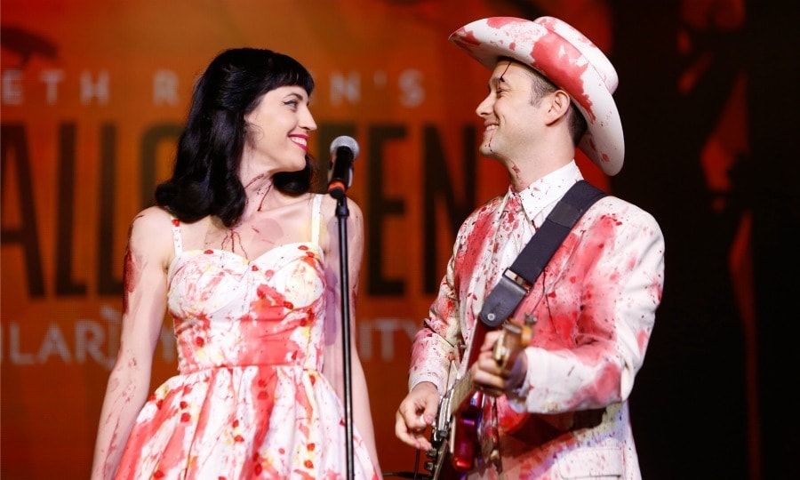 October 15: Joseph Gordon-Levitt and his wife Tasha McCauley made a rare (and bloody) public appearance together during the Hilarity for Charity's fifth annual Los Angeles Variety Show: Seth Rogen's Halloween at the Hollywood Palladium.
Photo: Randy Shropshire/Getty Images