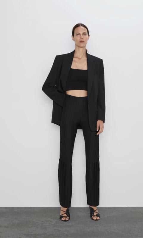 Pleated Pants by Zara