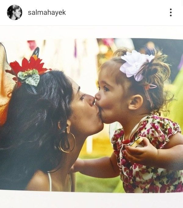 Salma Hayek mother's day