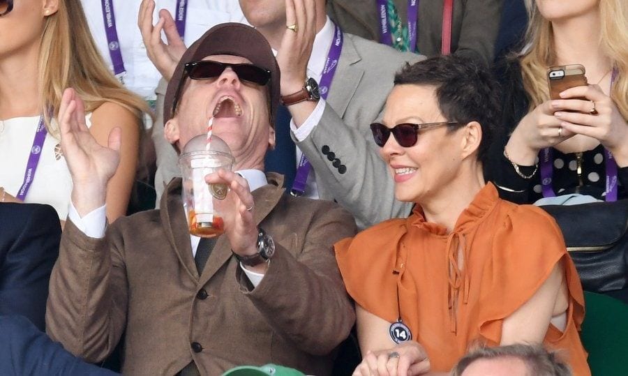 Damian Lewis and Helen McCrory looked like they were having a blast at the All England Lawn Tennis and Croquet Club.
Photo: Karwai Tang/WireImage