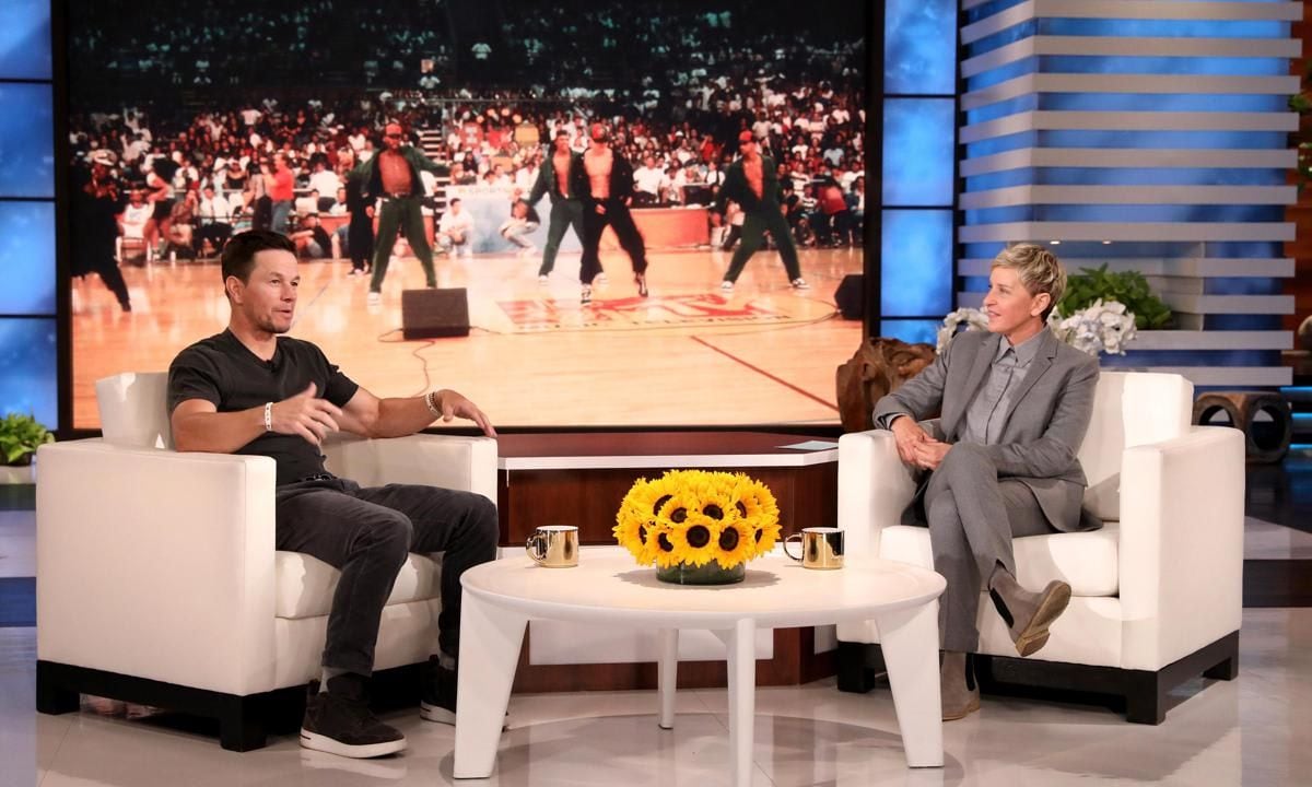 Mark Wahlberg at The Ellen Show