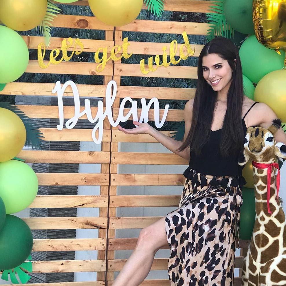 Roselyn Sanchez throws son jungle second birthday