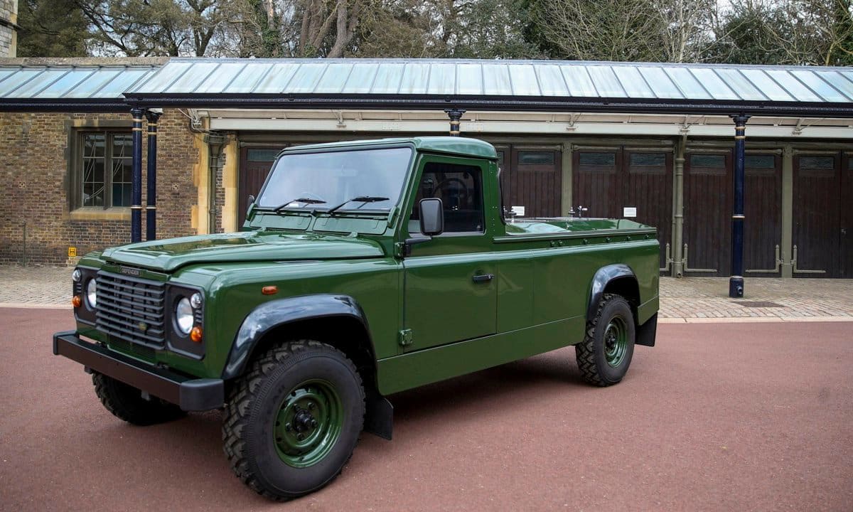 Prince Philip's Custom-Made Land Rover Hearse Unveiled For The First Time