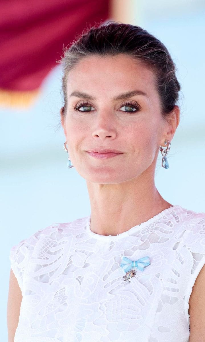 Queen Letizia Of Spain Attends The Act Of Delivery Of The National Flag To The "Special Naval War Force"