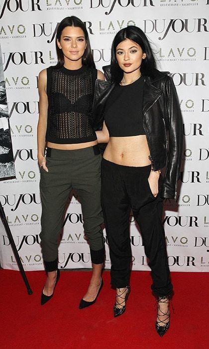 Kendall Jenner, 18, and Kylie Jenner, 17: Reality-TV stars and budding fashion designers.