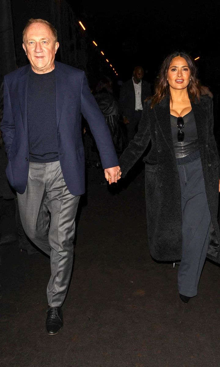 Salma Hayek and Francois Henri Pinault