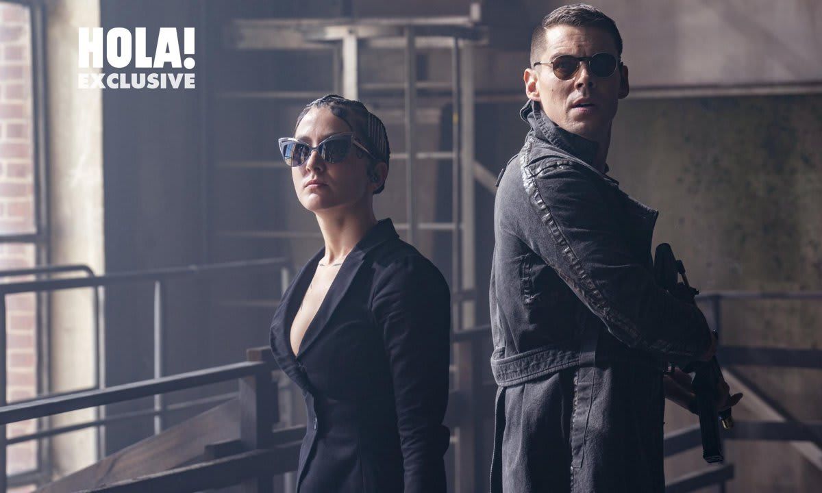 (L R) ERÉNDIRA IBARRA as Lexy and BRIAN J. SMITH as Berg in Warner Bros. Pictures, Village Roadshow Pictures and Venus Castina Productions’ “THE MATRIX RESURRECTIONS,” a Warner Bros. Pictures release.