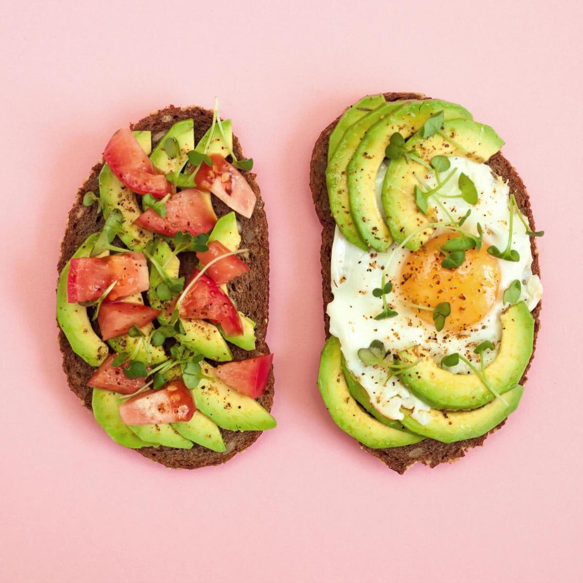 Avocado egg toast