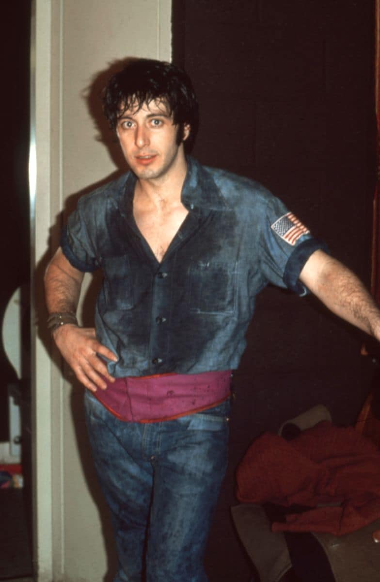 Al Pacino in the 1971 Broadway production of 'The Basic Training of Pavlo Hummel'.