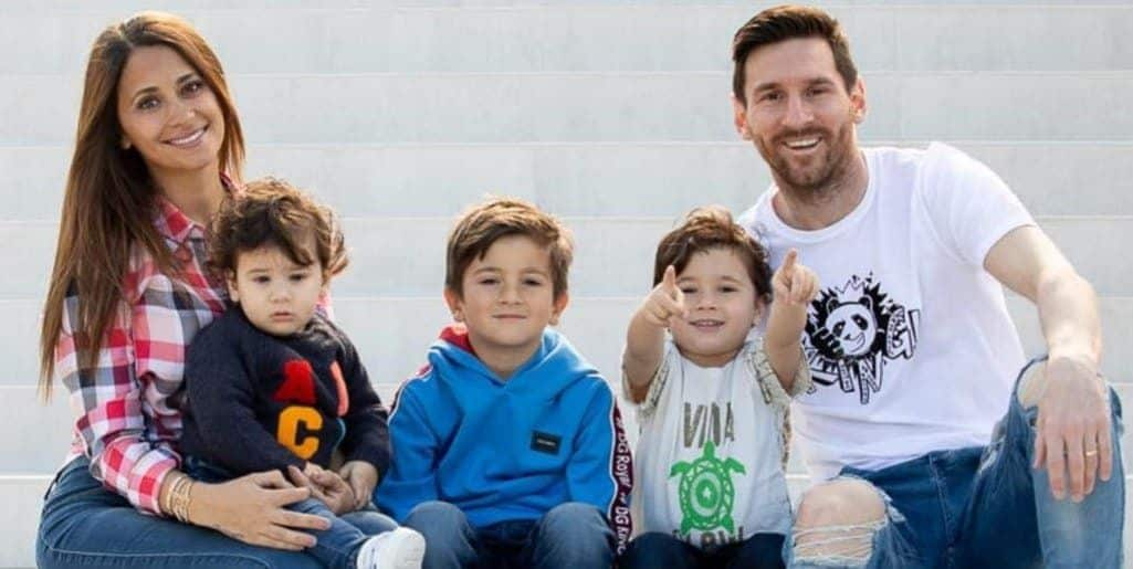 Leo Messi turns into full soccer dad mode while taking his children to their training sessions