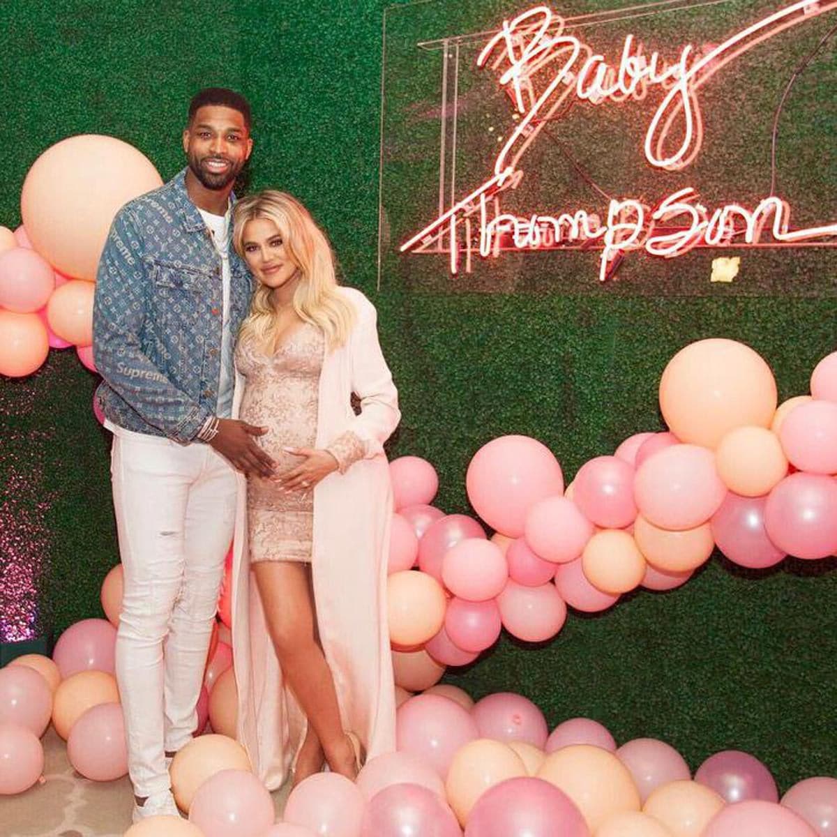 Khloe Kardashian y Tristan Thompson