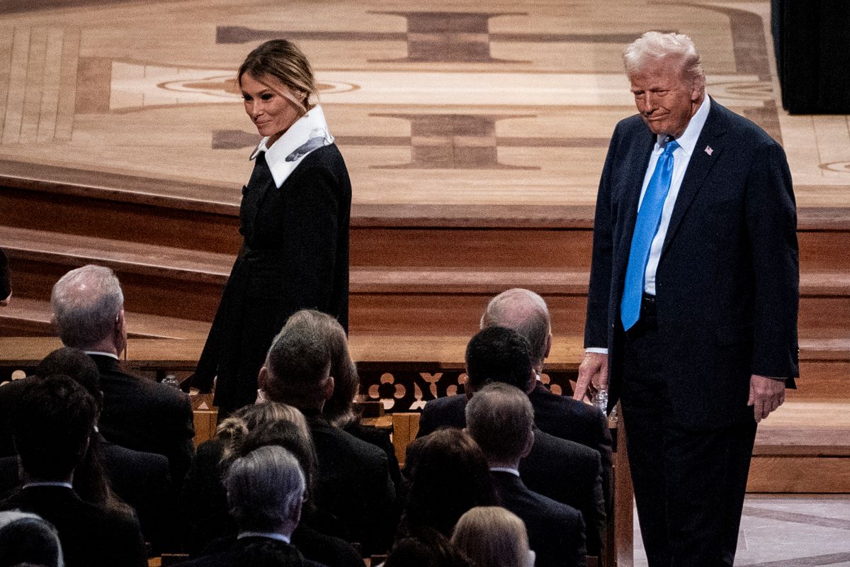 Melania Trump makes bold fashion statement at Jimmy Carter’s State funeral