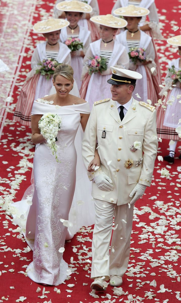 Princess Charlene and Prince Albert of Monaco celebrated their tenth wedding anniversary apart this year