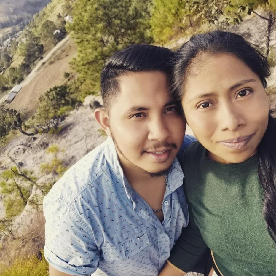 Yalitza Aparicio and her boyfriend