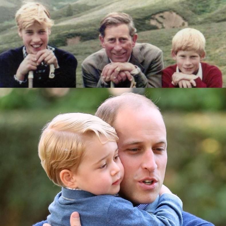 <b>Prince William and Prince Charles</b>
"Happy Father's Day. Wishing all the fathers out there a very happy day."
Photo: Instagram/@kensingtonroyal