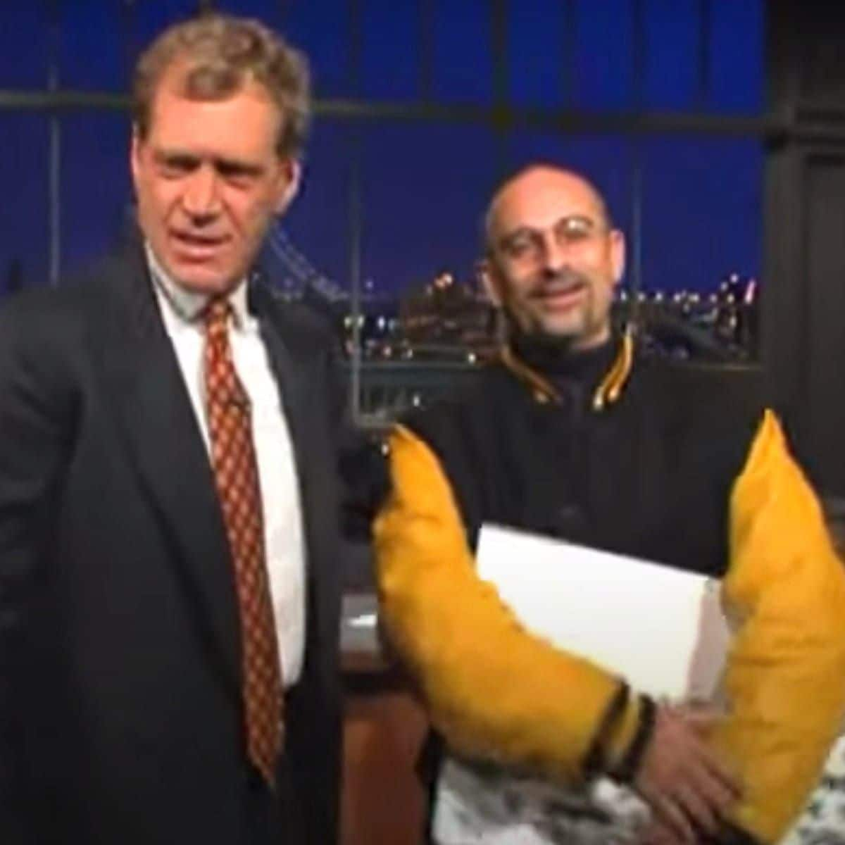 Tony Mendez and David Letterman