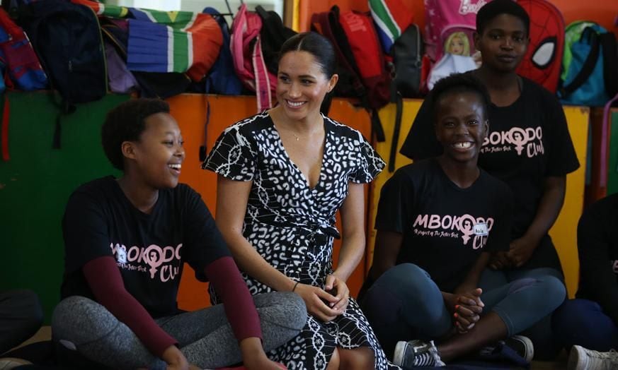 Meghan Markle visits Cape Town