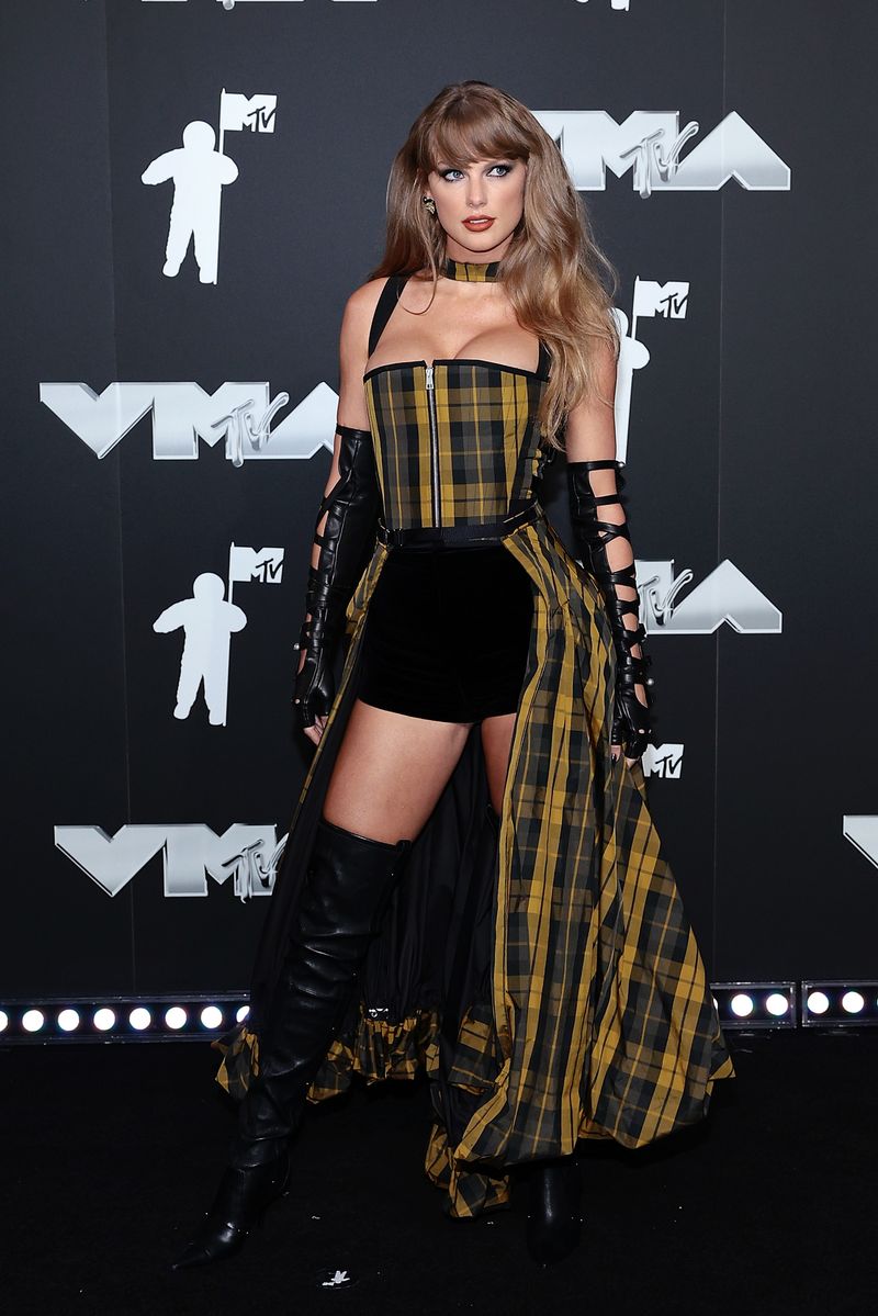 Taylor Swift attends the 2024 MTV Video Music Awards at UBS Arena on September 11, 2024 in Elmont, New York.