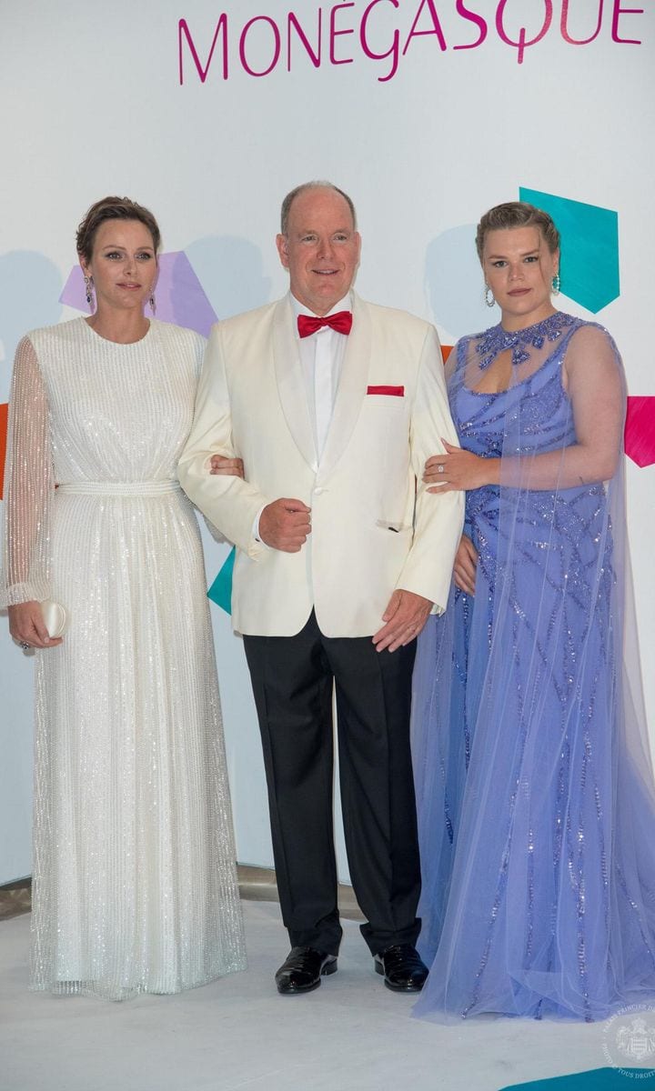 Princess Stephanie's daughter attended the Monaco Red Cross Gala on July 29 with Prince Albert and Princess Charlene