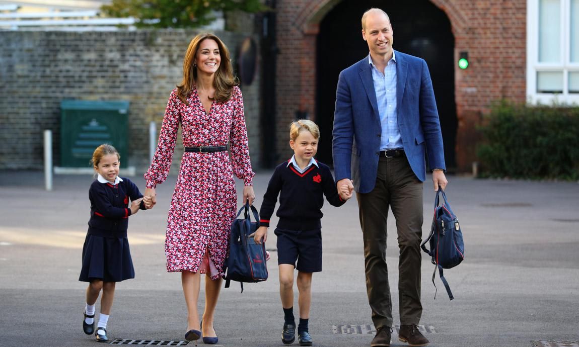 Charlotte attended her first day at Thomas's Battersea in 2019