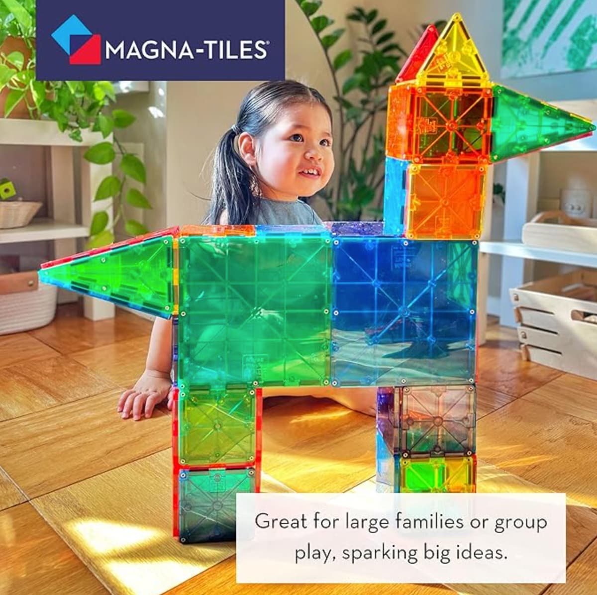 Magna-Tiles Classic 100-Piece Set
