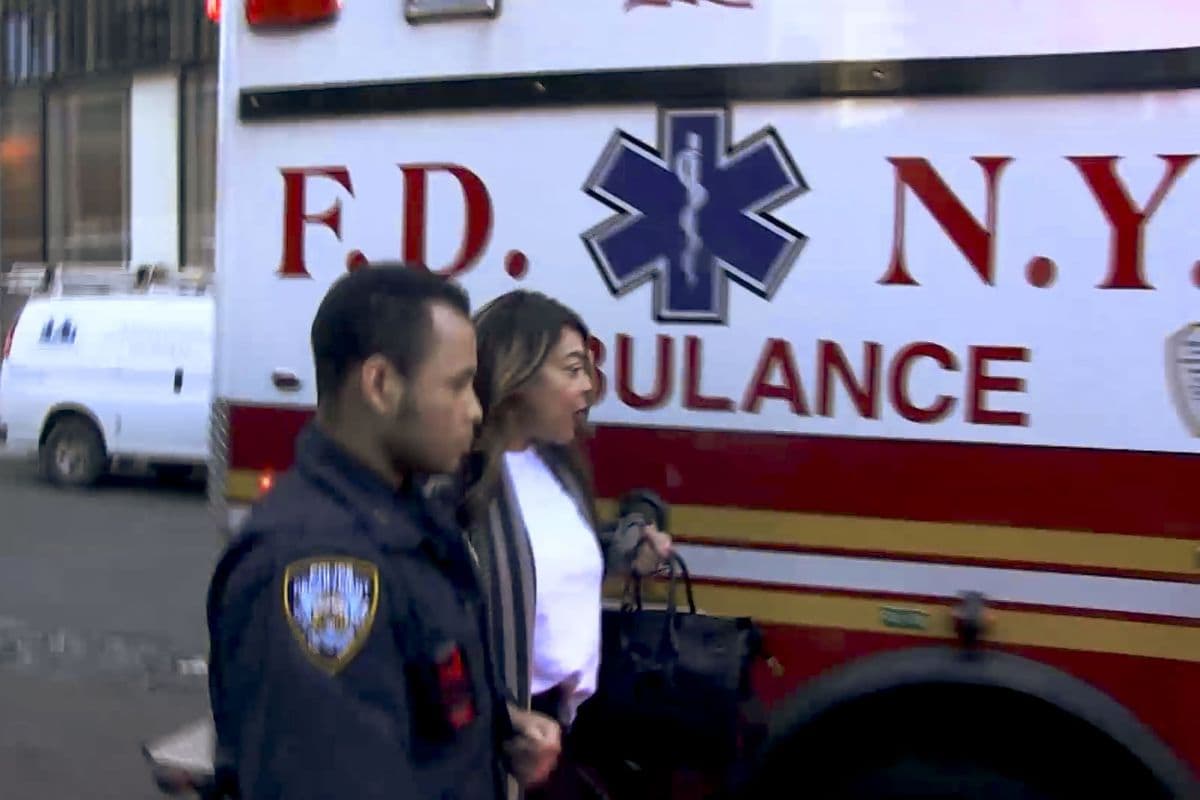 Wendy Williams was transported via ambulance 