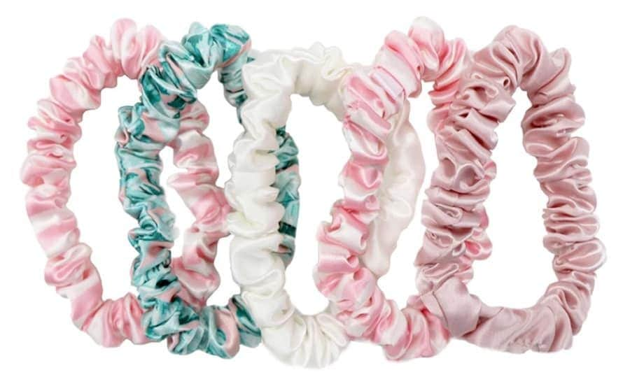 Slip midi scrunchies