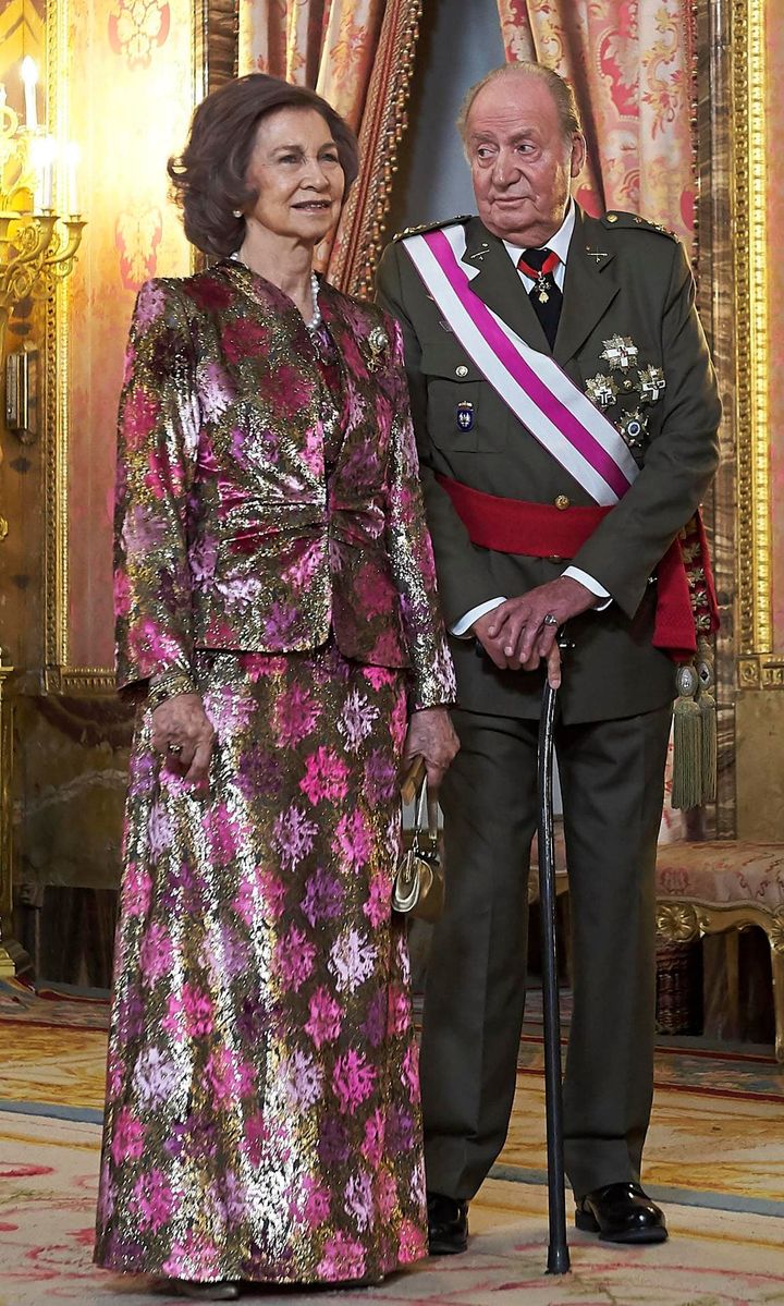 Queen Sofia’s husband announced his decision to move abroad in August